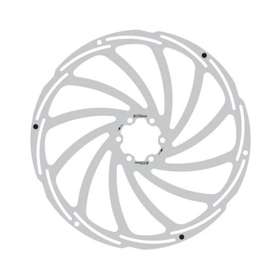 Disque 220mm 6 Trous