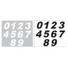 Numéros Découpés 90mm (vendu Par 10 Pièces)