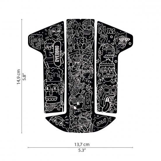 Sticker Garde-boue - JUAY (SUR COMMANDE)