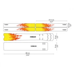 Sticker - Flames (SUR COMMANDE)
