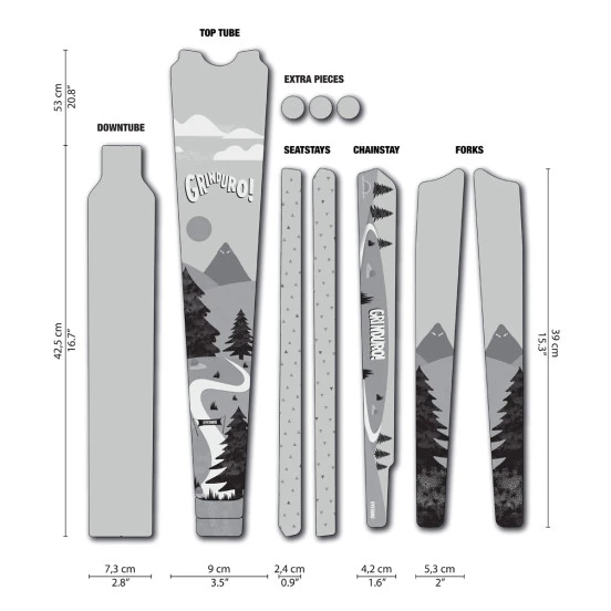 Sticker - Grinduro Pour Gravel (SUR COMMANDE)