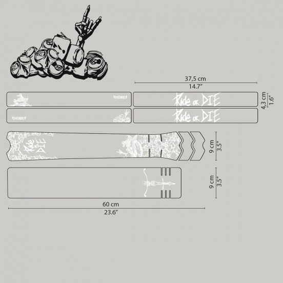 Sticker - Ride Or Die (SUR COMMANDE)